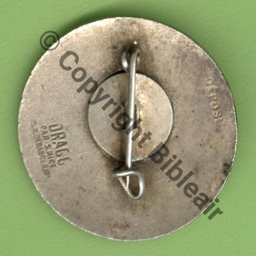 42.1  2eDRILLE INDO 1938 1eDrille 42e GAA puis GMA  DrPNBer Dep Bol fenetre et Dos lisse argentes eping courte Src.Y.GENTY 683Eur(x3) 